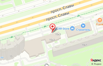 Магазин инженерной сантехники Веста Трейдинг на метро Международная на карте