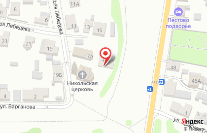 София на улице Лебедева на карте