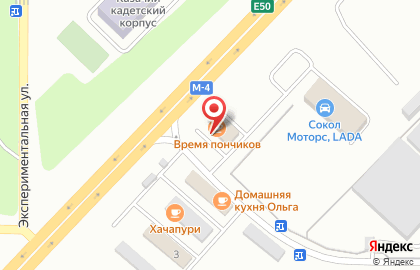 Пончиковы Помпончик в Ростове-на-Дону на карте