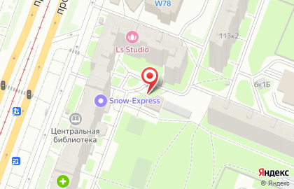 Продуктовый магазин в Санкт-Петербурге на карте