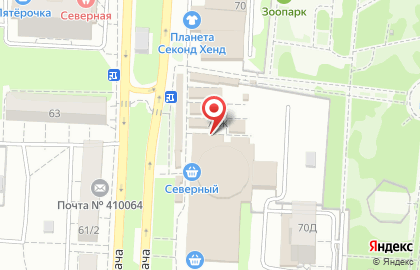 Магазин Хаус Мастер в Ленинском районе на карте
