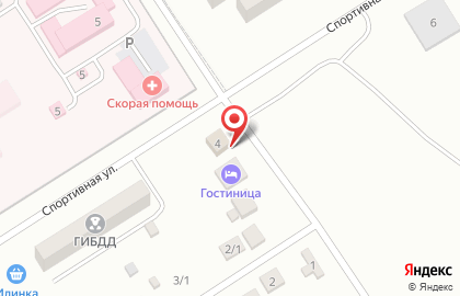 Гостиница в Астрахани на карте