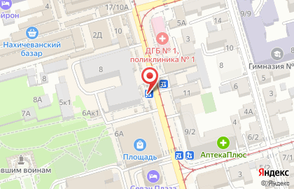 Кафе-кондитерская Патисари на площади Толстого на карте