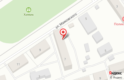 Стоматологическая клиника Евро-Дент на улице Маяковского на карте