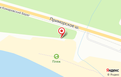 Гольфстрим на Приморском шоссе на карте