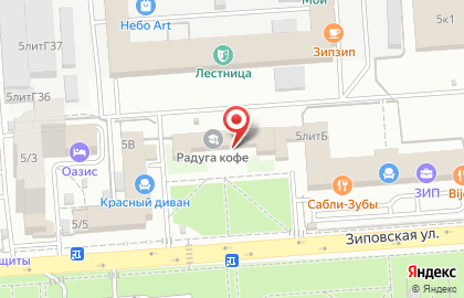 Мир Суши на Зиповской улице на карте