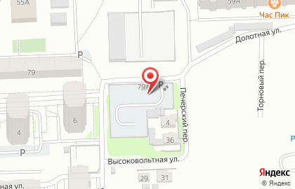 Автостоянка в Самаре на карте