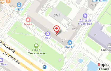 Юридический кабинет Карповой Н.Ю. в Октябрьском районе на карте