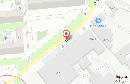 Автостоянка на Полтавской, 39 к2 на карте