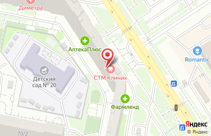 Первый Цветочный в Оренбурге на карте