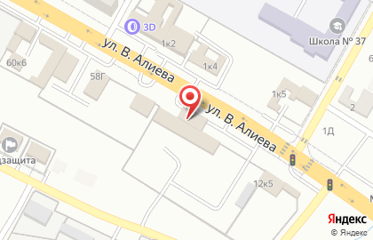 Беркат в Грозном на карте