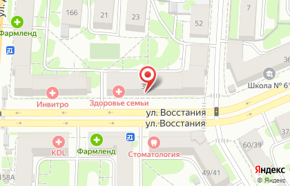 Аптека Таттехмедфарм в Московском районе на карте