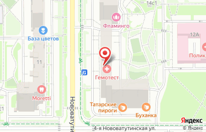 Мини-маркет Фасоль на Нововатутинском проспекте на карте
