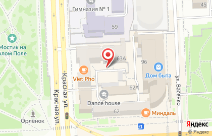 Dance house на проспекте Ленина на карте