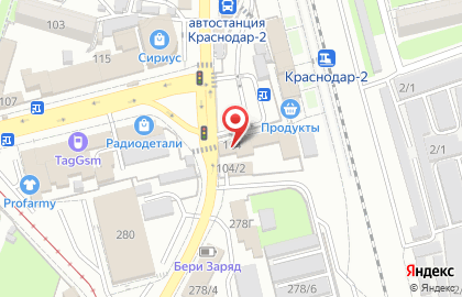 Шиномонтажная мастерская на улице Гаврилова П.М. на карте