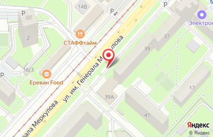 Аптека Липецкфармация в Октябрьском округе на карте