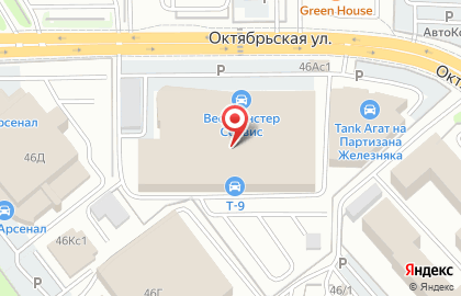 Кофейня "Black Kitty" напролтив мкр. "Scandis" на карте