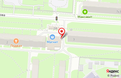 Парикмахерская на ул. Усилова, 2 на карте