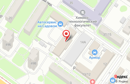 Сауна Садко в Твери на карте