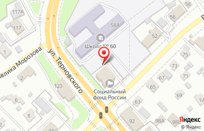 ПринтерКом на улице Терновского на карте