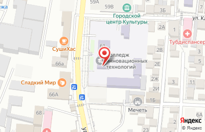 Аграрно-экономический колледж на карте