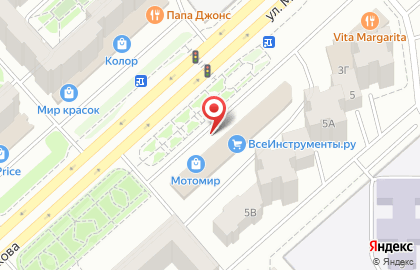 Магазин спортивного и фитнес-питания Нутрифит в Советском районе на карте