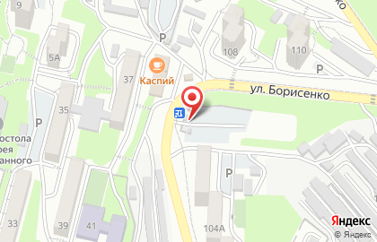 Автостоянка во Владивостоке на карте