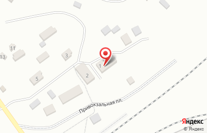 Почта России, АО на Вокзальной улице на карте