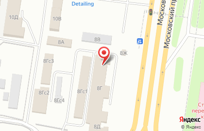 Кондитерская фирма Смак на Московском проспекте на карте