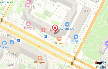 Магазин Спецмаркет в Пролетарском районе на карте