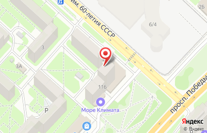 VIANOR на проспекте Победы на карте