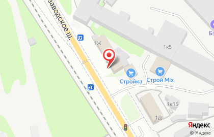 Компания по производству и монтажу натяжных потолков Декор на Стеклозаводском шоссе в Бору на карте
