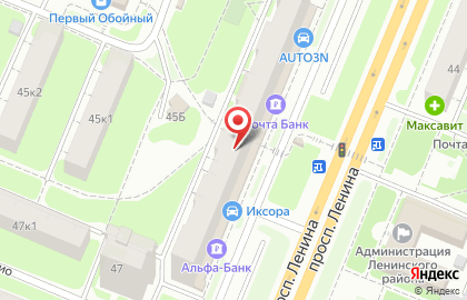 Магазин Умная игрушка на проспекте Ленина на карте