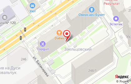 Школа танцев TODES Новосибирск Центр на карте