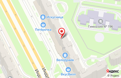 Банк втб Северо-запад на Индустриальном проспекте на карте