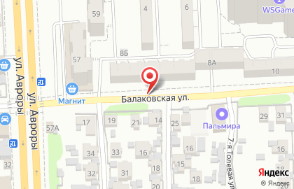 Фантазия на Балаковской улице на карте