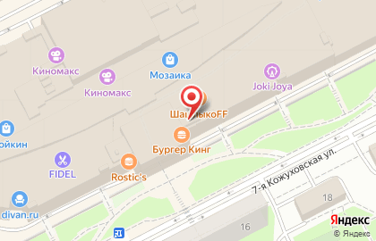 СберБанк на 7-й Кожуховской улице на карте