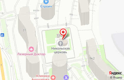 Храм святителя и чудотворца Николая на карте