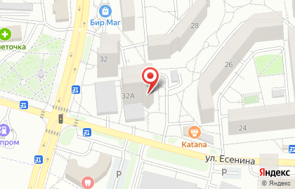 Детский центр развития Капитошка на улице Есенина на карте