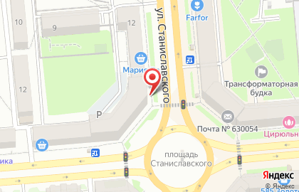 Театральная студия Этюд на улице Станиславского на карте