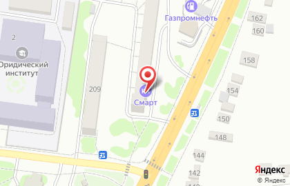 Отель Смарт на карте
