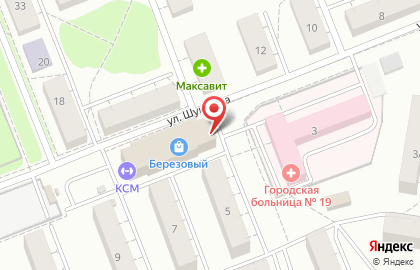 Магазин Зелёный луг в Первомайском районе на карте