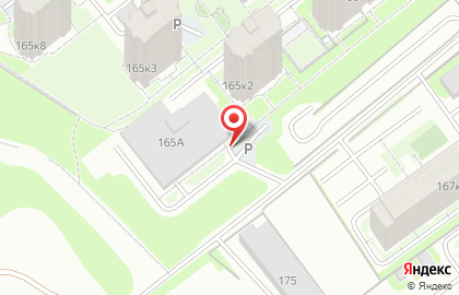 Автостоянка в Нижнем Новгороде на карте