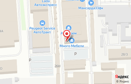 Мебельная фабрика Рось на карте