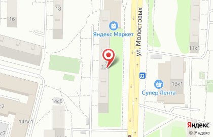ФАПРА в Новогиреево (ул Молостовых) на карте