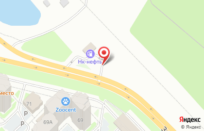 НК-Нефть на Запорожской улице на карте