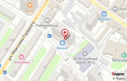 Салон тканей Devore на улице Халтурина на карте