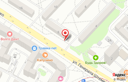 Главная дорога в Краснооктябрьском районе на карте