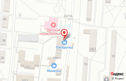 Киоск по продаже фруктов и овощей в Омске на карте