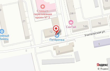 Portal на Учительской улице на карте